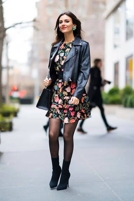 What Can I Wear With A Black Floral Dress 2023