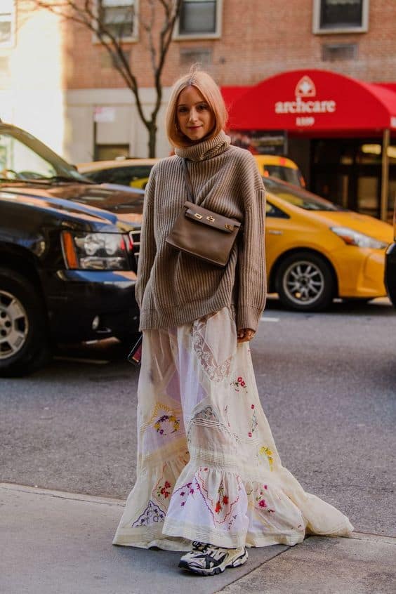 How To Wear Maxi Dresses This Fall 2023
