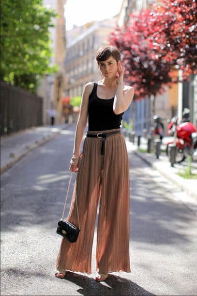 What Can I Wear With Pleated Palazzo Pants 2023