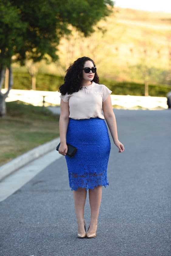 How Do You Wear A Plus Size Pencil Skirt 2023