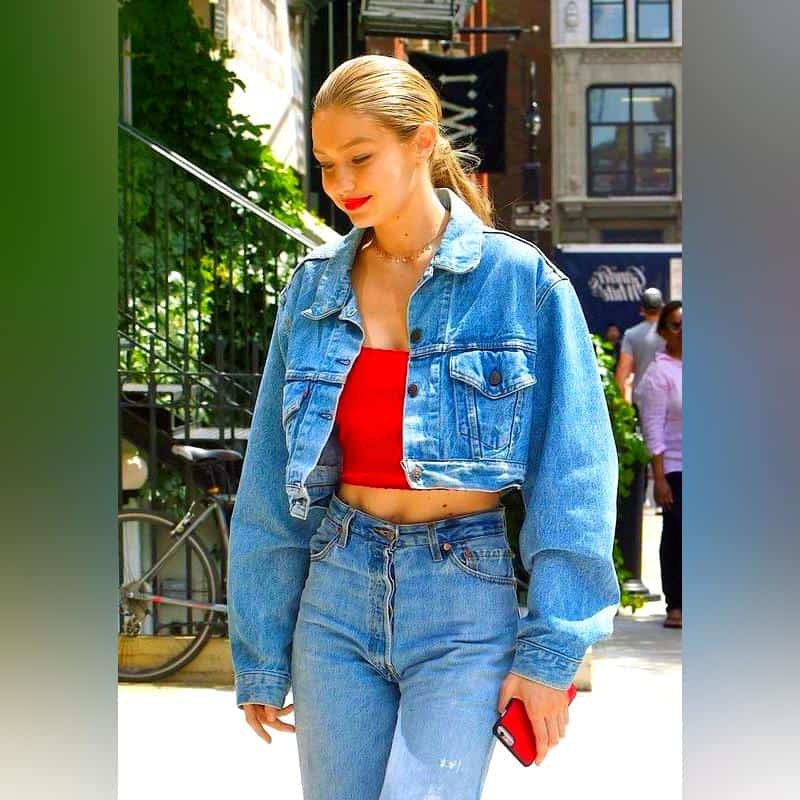 What Do You Wear With A Cropped Denim Jacket 2023