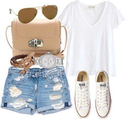 White Converse Outfit: What You Can Wear Them With 2023